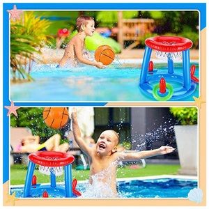 NEW Pool Set Summer Fun for Kids Water Sun & Fun Hoop & Ring Toss Set -Ages 3+
